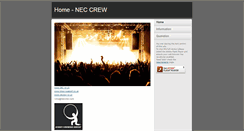 Desktop Screenshot of neccrew.com